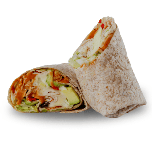 Enjoy a Avocado Turkey Jack Wrap at Beefaroo