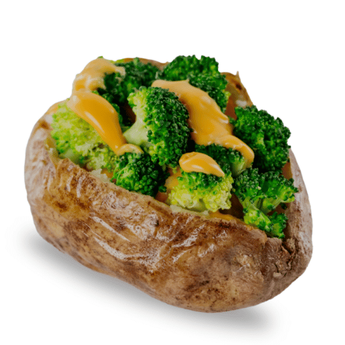 Enjoy a Broccoli & Cheddar Potato from Beefaroo